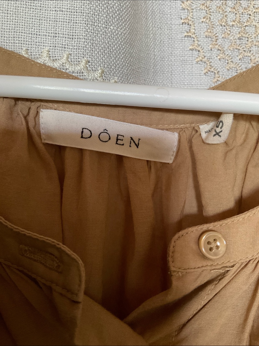Doen June Top XS Driftwood color - Picture 4 of 7
